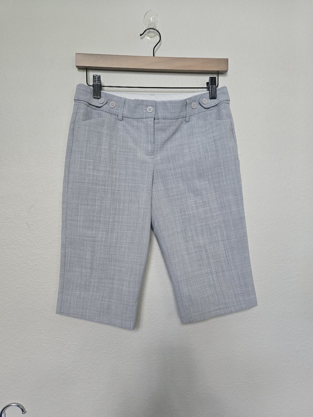 Vintage Y2K Express Grey Gray Capris Pants Size 0